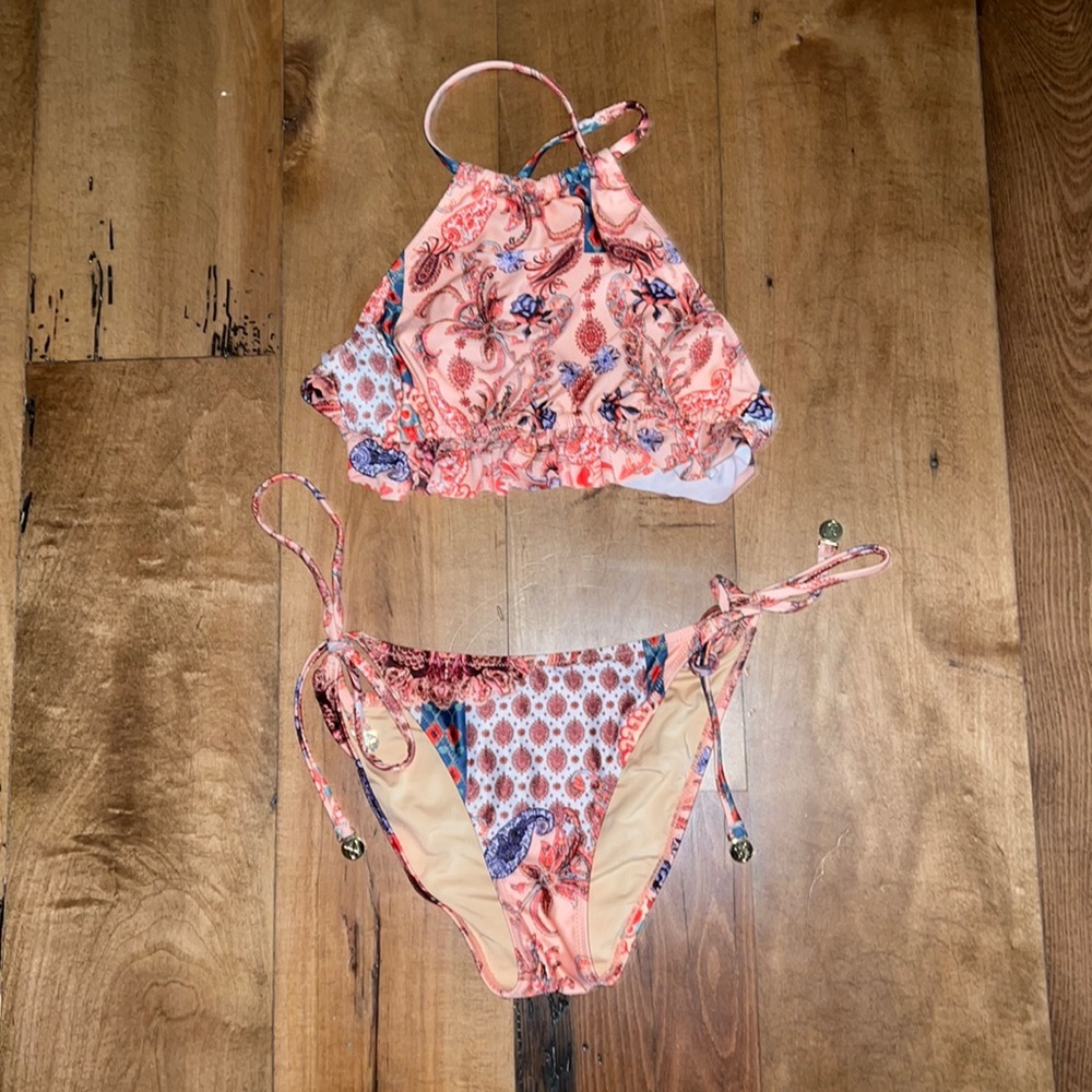 Mink Pink 2 piece bathing suit